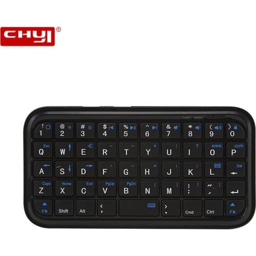 Pocket Mini Bluetooth Keyboard Rechargeable Li-Lion Battery for Iphone 4 /4s/5 /IPAD 2 3 4 AIR Android System