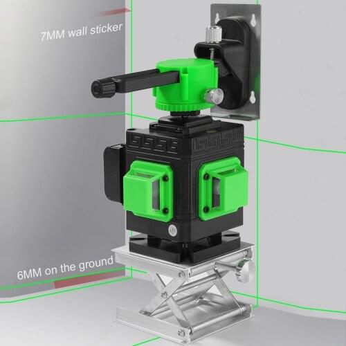 12 Lines 3D Laser Level Set 360° Self-Leveling Horizontal and Vertical Cross Laser Level Device Wiht Bluetooth App Function