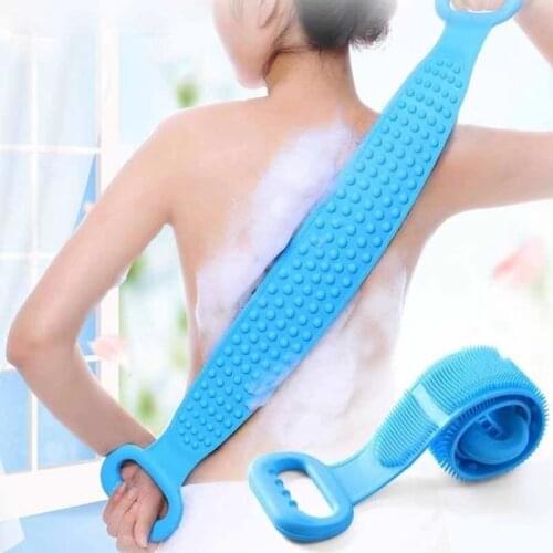 Silicone bath body brush silicone body scrubber Bath Brushes Sponges Scrubbers