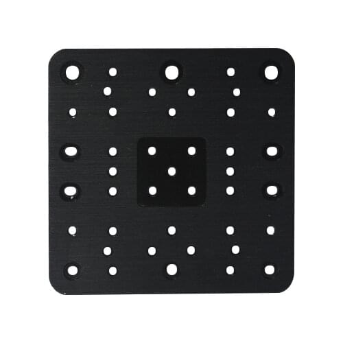 3D Printer aluminum plate C-beam gantry XLarge T6x125x125 mm