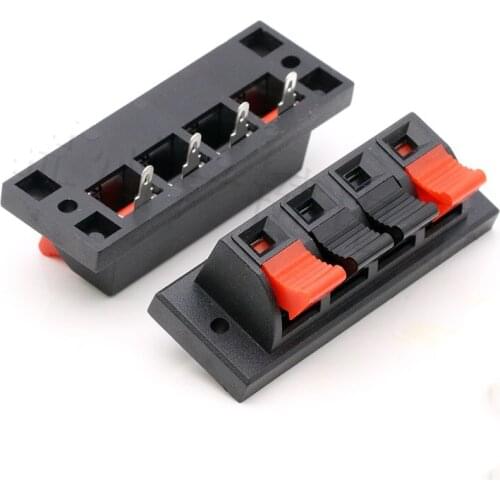 5pcs Connection clip 4 high quality audio wiring quick aging test square outer block upset WP4-8