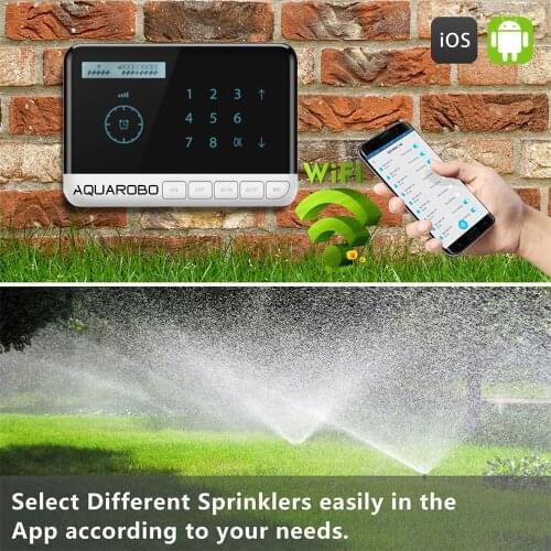 Wifi 8 Water Valve Controller Tuya Garden Irrigation System Smart Garden Watering System Sprinkler Timer US 110V EU 220V-240V