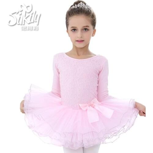 Girls Pink Swan Lake Ballet Dance Costumes Kids Professional Tutu Ballet Suit Female Stage Classical Ballet Dancewear B-6901