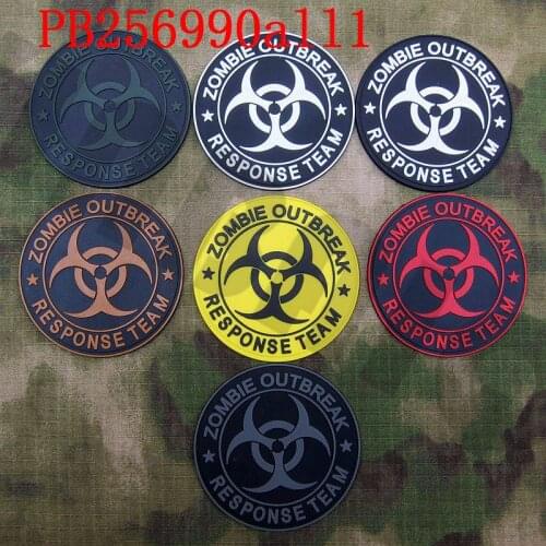 3D PVC patch Biohazard ZRT ZOMBIE OUTBREAK