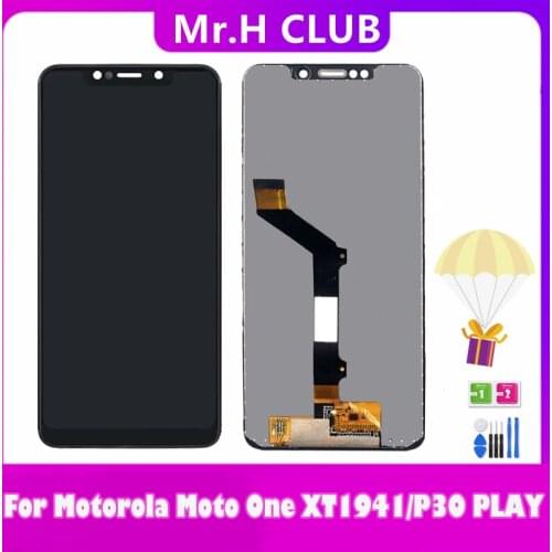 5.9'' Original LCD Screen For Motorola Moto One For Moto P30 Play XT1941 LCD Display Touch Screen Digitizer Assembly Replacement