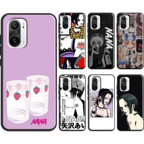 Nana Osaki Manga For Xiaomi Mi 9T 10T Pro Mi Note 10 Lite A2 Mi 11 9 A3 Case For POCO F3 X3 Pro M3 Cover