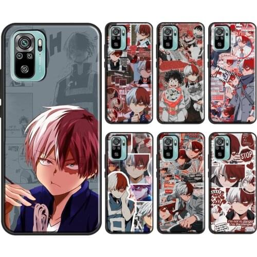 Shoto Todoroki My Hero Academi For Xiaomi Redmi Note 9 Pro 10 7 8 9S 8T Cover For Redmi K40 9 9C 9A 7A 8A 9T Phone Case