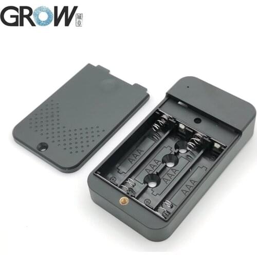 GROW Black Plastic Battery Case Enclosure Easy Installation For Door Access Control Electronic Cabinet Lock