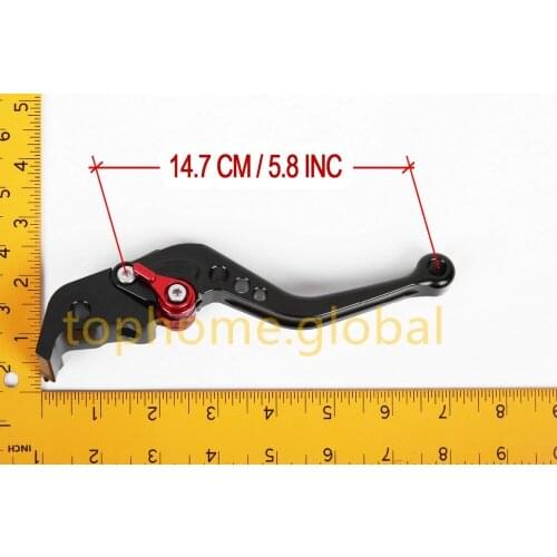 CNC Clutch Brake Levers For Honda CB900 Hornet CB919 2002-2007 2005 2006 Short Size Black Handlebar