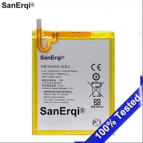 FOR Huawei HB396481EBC Rechargeable Li-ion phone battery For Huawei ASCEND G7 PLUS HONOR 5X G8 G8X RIO L03 -UL00/TL00/AL00
