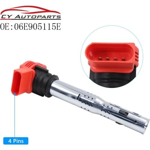 Ignition Coil For VW Jetta Golf GTI GLI Passat Tiguan CC Touareg A3 A4 A5 A6 A7 A8 TT Q3 Q5 R8 06E905115E 07K905715F
