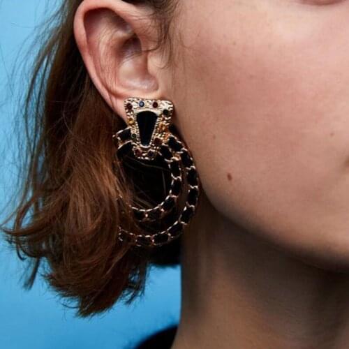 Ztech Round Circle Earrings For Women Dangle Drop Earrings Fashion Jewelry Pendientes Oorbellen Trendy Shiny Christmas Gift