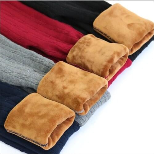 Girls Leggings 2017 Autumn Winter Children Skinny Pants For Kids Thicken Warm Elastic Waist Cotton Legging Girl Pant Trousers