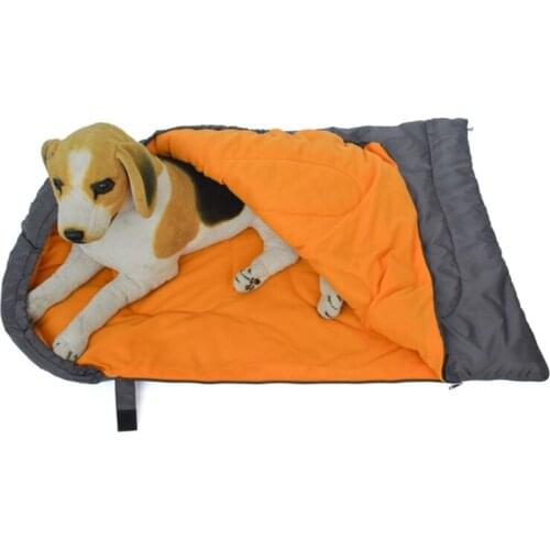 Dog Cat Bed Sleeping Bag Winter Warm Sack Blanket Mat Removable Cat House Small Pet Bed Puppy Kennel Nest Cushion Pet Supplies