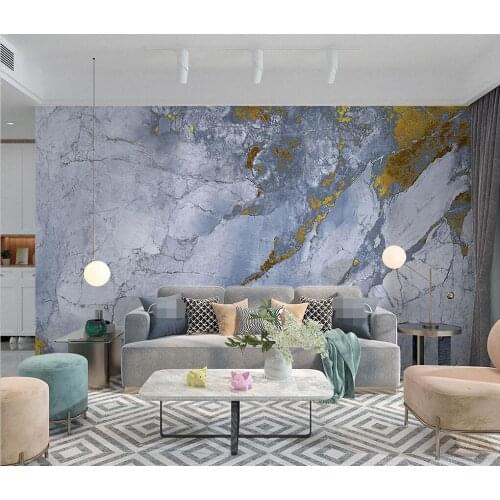 Beibehang Custom 3D Mural Wallpaper Modern Abstract Art Golden marble Wall Papers Living Room TV Sofa Bedroom Decorative murals