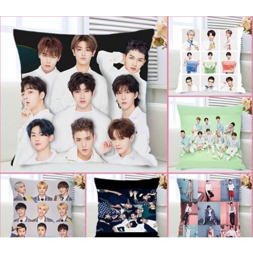 Members of Nine Percent Pillowcase Pretty Scholar Yu Lexuan Same Paragraph Star Photo Poster Cushion Cover Surrounding Souvenir