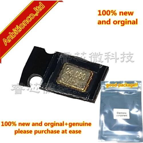 10pcs 100% new and orginalSMD Active OSC Crystal Oscillator 24.000MHZ 24M 24MHZ 32253.2 2.5MM Clock Oscillator in stock