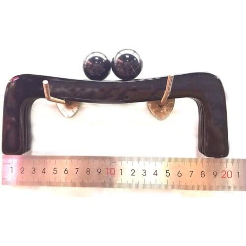 New Colorful Resin Bag purse frame Black White for Choice