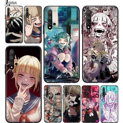 Anime Girl Toga Himiko For Huawei Honor 10 20 30 10i 20i 30i 10X V20 V30 20S 30S 30i X10 Pro Plus Black Silicone Phone Case
