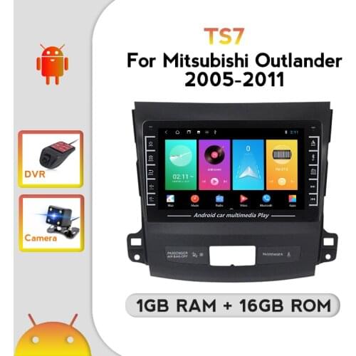 Android System Car Radio Multimedia Audio Player Gps Auto Navigation Wifi BT IPS Screen For Mitsubishi Outlander Xl 2 2005-2011