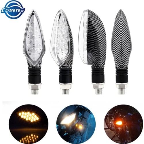 2PCS Motor turn signal light yellow indicator 16 led signal brake light indicator Motorcycle Accessories Motorcycle headlight