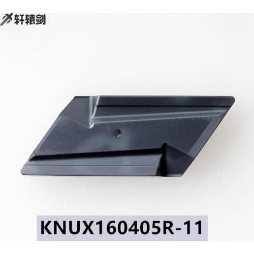 10PCS KNUX160405R-11 XM9030 CNC Plug-in Lathe Turning Tool Carbide Blade