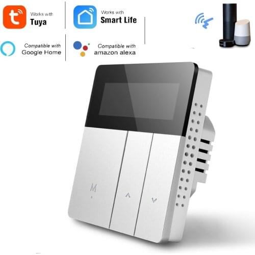 Tuya Smart WiFi Thermostat Temperature Programmable Controller for Water Electric Floor Heating Works With Alexa Google Home