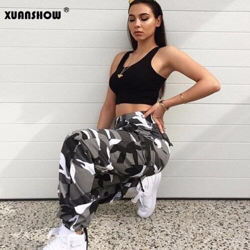 XUANSHOW Women's Trousers Harem Pants