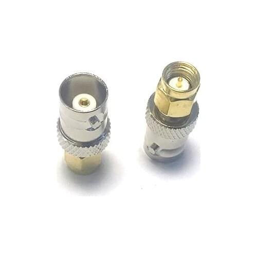 1pc BNC Female Jack to SMA Male Plug RF Coax Adapter convertor Straight Nickelplated NEW wholesale