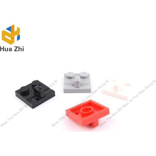 10PCS 92582 Hinge Plate 2 x 2 Locking with 1 Finger on Top Building Blocks Parts MOC DIY Education Build Toys Brick