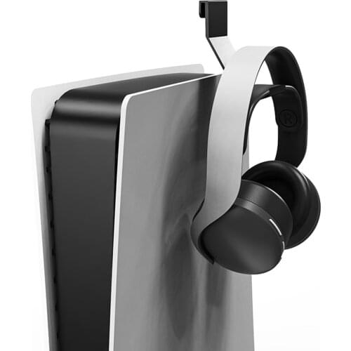 2Pcs Game Controller Stand Headphone Holder for PS5/Xbox Series X Wireless Gamepad Bracket Headset Storage Rack Console Mount