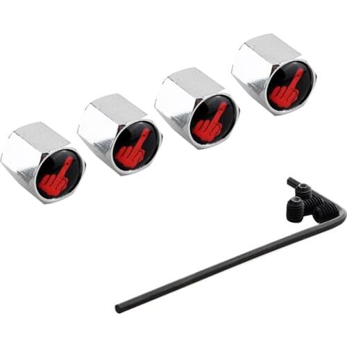 4cs/Lot Universal Tubeless Tyre Wheel Stem Air Valve Caps Car Tire Valve Caps Auto Truck Bike MTB Dust Dustproof Caps