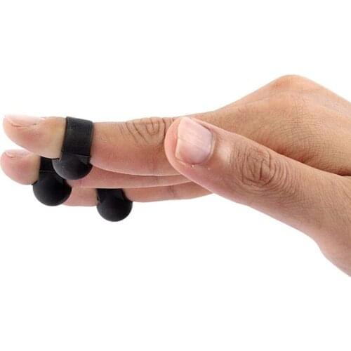 4PCS Steel Tongue Drum Finger Picks Silicone Rubber Knocking Finger Sleeves Handpan Knocking Play Percussion Drum Accessories