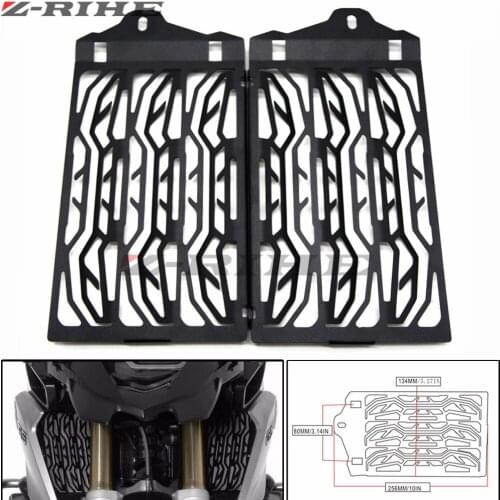 CNC Motorcycle Accessories Radiator Guard Protector Grille Grill Cover For BMW R1200GS LC /Adventure 2013-2017 Free shipping
