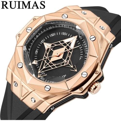 MIYOTA CITIZENS Movement RUIMAS Luxury Men Watch Men Mechanical Top Brand Automatic Watches Stainless Steel Relogio Masculino