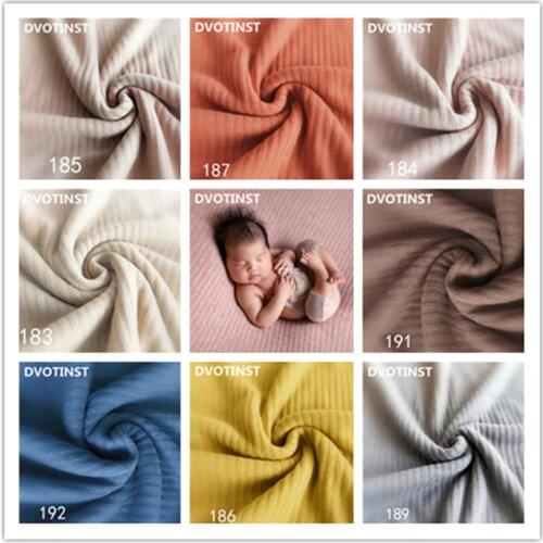 Dvotinst Baby Newborn Photography Props Crochet Knitted Soft Background Blanket Fotografia Accessories Studio Shoots Photo Props