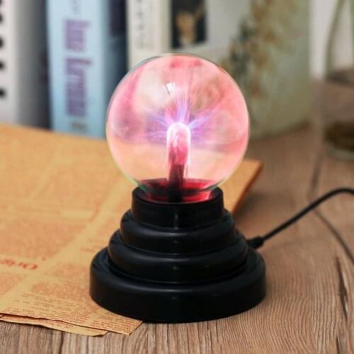 3 inch electrostatic ion ball lamp decoration gift ornaments usb nightlight creative magic touch atmosphere lamp