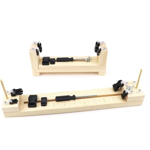 2sizeBracelet Knitting Tool Wristband Knitting Tool DIY Paracord Wood Jig Bracelet Maker Wristband Maker Jig Knitting Needle Set