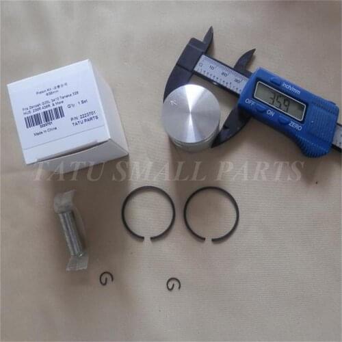 G35L PISTON KIT 36MM FOR ZENOAH G3K BC3400 BK3410 HUS. 436R 236R STRIMMER BRUSHCUTTER CYLINDER ASSEMBLY KOLBEN RING SET PIN CLIP