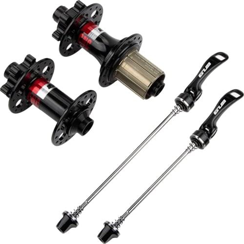 Bicycle Hub Set 32 Holes MTB Road Bike Disc Bearing Front & Rear Hubs 8-11