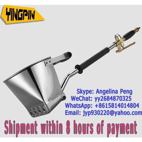 Rapid spraying wall cement spray gun air gypsum spraying machine construction spraying application tool