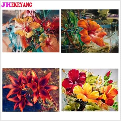 Full Square/Round Drill 5D DIY Diamond Painting flower 5D Diamond Painting Diamond Embroidery Cross Stitch Y4610