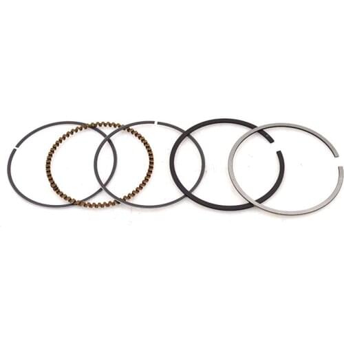 Motorcycle STD Piston Ring Bore 57.4mm Size 1.0*1.0*2.0 mm For GY6-150 152QMI 157QMJ Scooter Moped Go Carts TaoTao