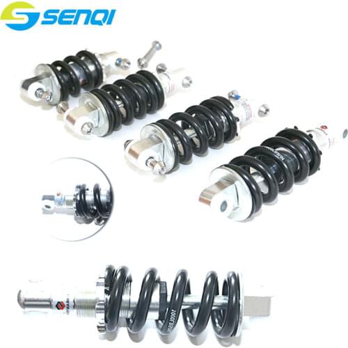 Folding Bike Mountain Bike Rear Shocks 100/125/135/150mm*1000LBS Spring Shock Absorbers BZR002