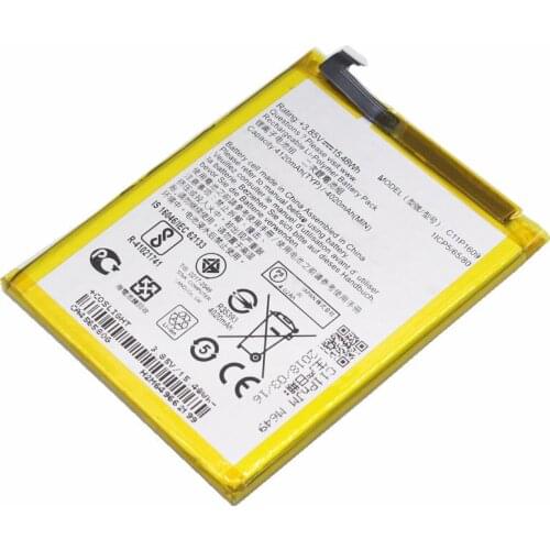5pcs /lot 4120mAh C11P1609 Replacement Battery For ASUS Zenfone 3 max 5.5" ZC553KL X00DDA / Zenfone 4 max 5.2" X00HD ZC520KL
