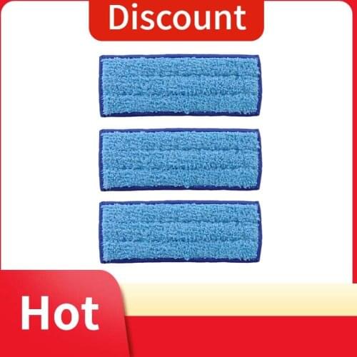 Wet/Dry Mopping Pads Mop Head Cleaning Cloth Rag Replacement for iRobot Braava Jet 240/241/245/250 Vacuum Cleaner Spare Parts