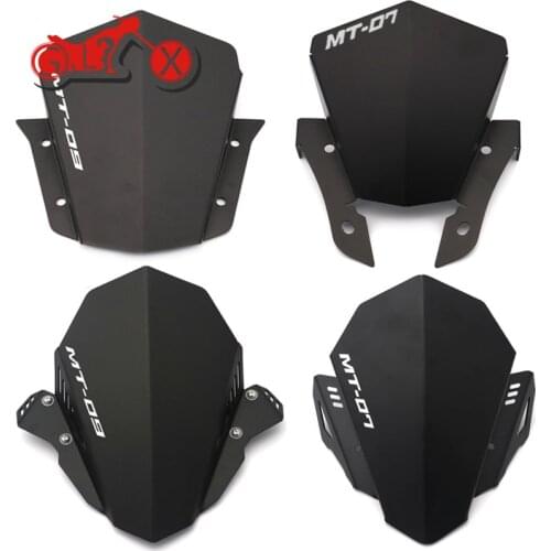 For YAMAHA MT09 MT07 FZ09 FZ07 MT 09 07 FZ 07 09 MT-09 MT-07 FZ-07 Motorcycle Accessories Windshield Windsreens Wind Deflectors