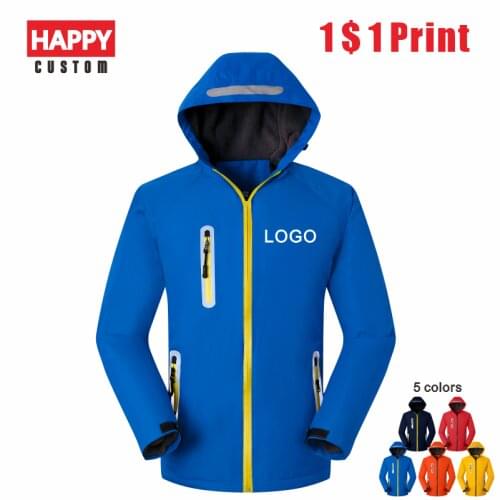 Winter Thick Windbreaker Custom Fashion Multi-Zipper Hooded Jacket Cheap Printing Logo Outdoor Warm Down Jacket