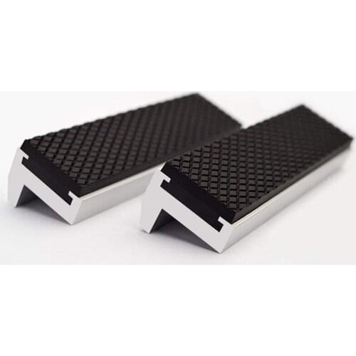 6Inch Vise Jaws with Strong Magnetic, Universal Soft Vice Jaws Pads Covers, Multi-Purpose Protector for Metal Vice,2 Pcs