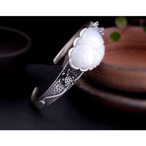 KJJEAXCMY boutique jewelry S925 sterling silver ethnic style womens and Tianyu bracelet